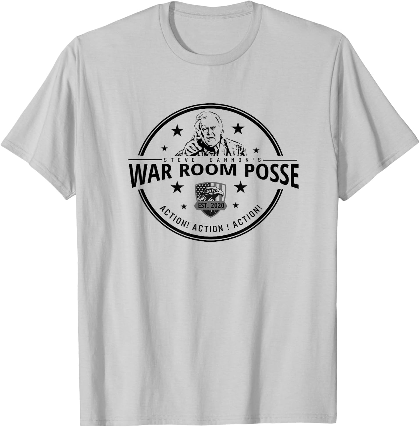 Bannon's War Room Posse Political Gift T-Shirt - T-Shirt | Ash