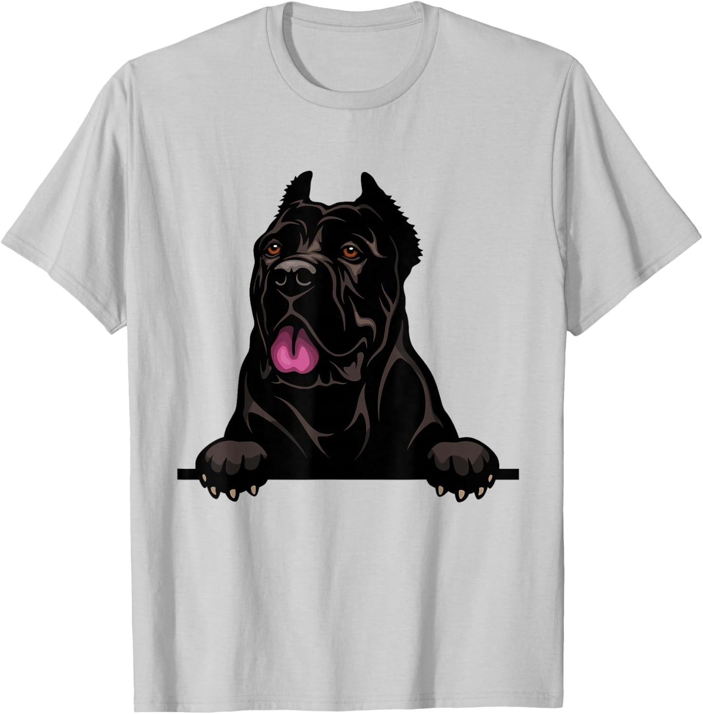 Cane Corso Dog Breed Popping Up Fun Cane Corso Owner T-Shirt - T-Shirt | Ash