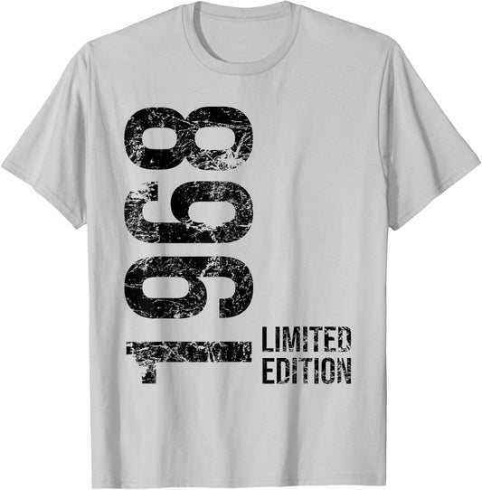 57th Birthday 57 Years Old Man Woman Vintage 1968 T-Shirt - T-Shirt | Ash