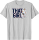 Sophia Smith - That Girl - USWNTPA - USA Soccer T-Shirt - T-Shirt | Ash