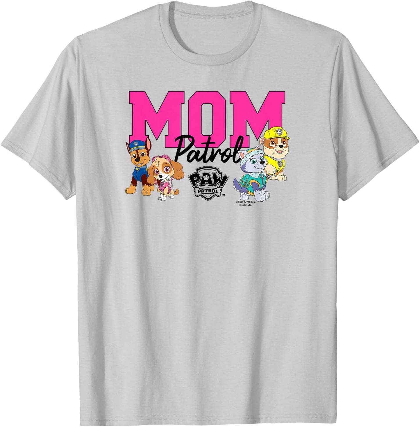 PAW Patrol Mom Patrol T-Shirt - T-Shirt | Ash