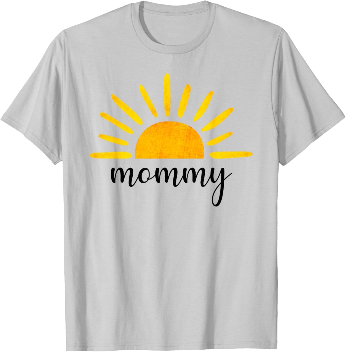 Mommy of The Birthday First Trip Around the Sun Birthday T-Shirt - T-Shirt | Ash