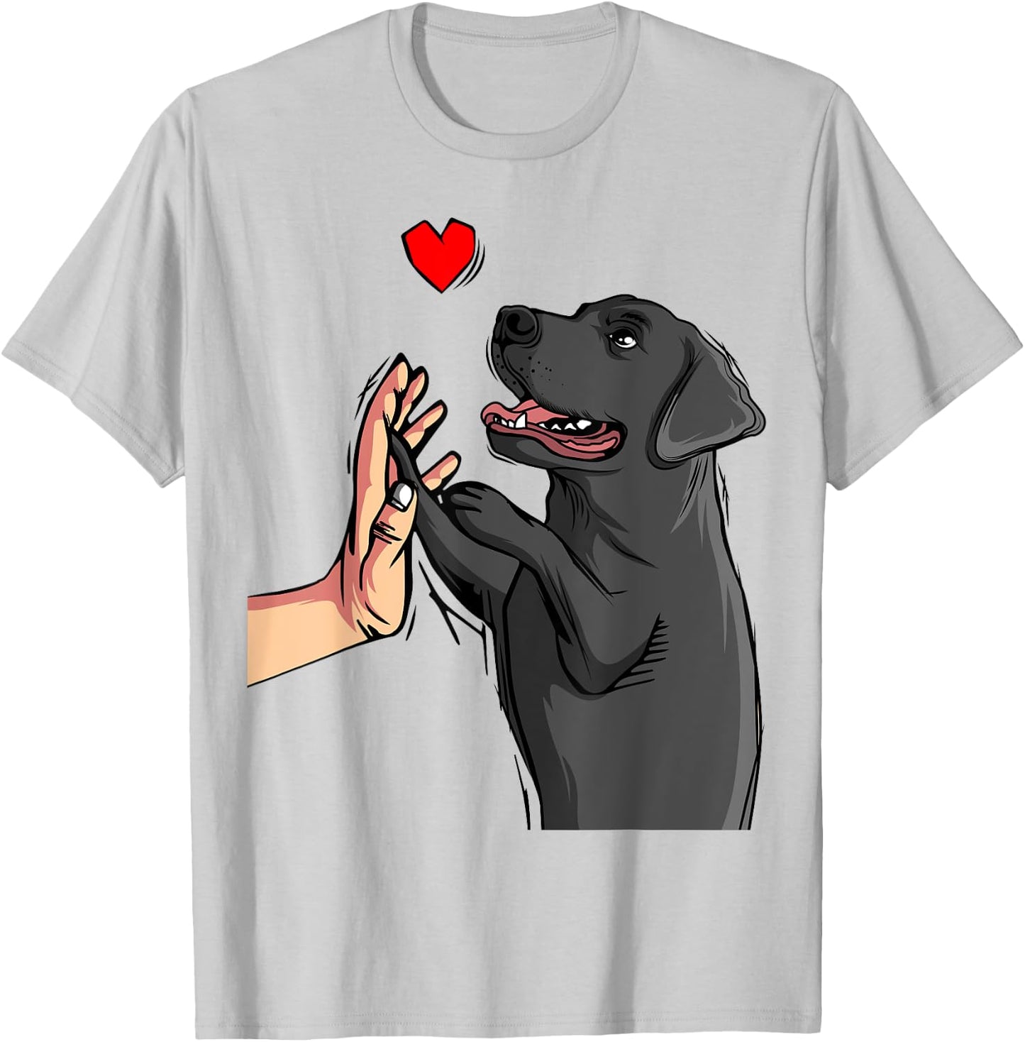 Black Lab Labrador Retriever Women T-Shirt - T-Shirt | Ash