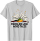 Books Are Just Word Tacos Funny Books And Tacos T-Shirt - T-Shirt | Ash