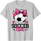 Soccer Tia Aunt Proud Tia Of A Soccer Player Tia T-Shirt - T-Shirt | Ash