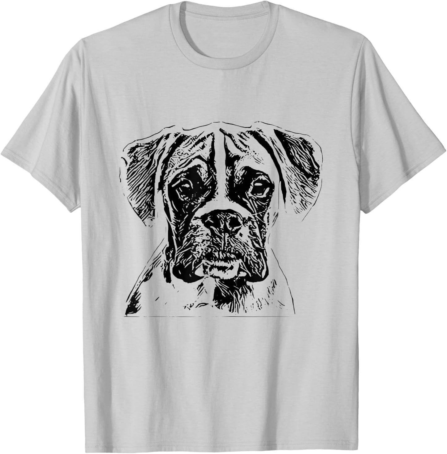 Boxer Dog Pet Boxer T-Shirt - T-Shirt | Ash