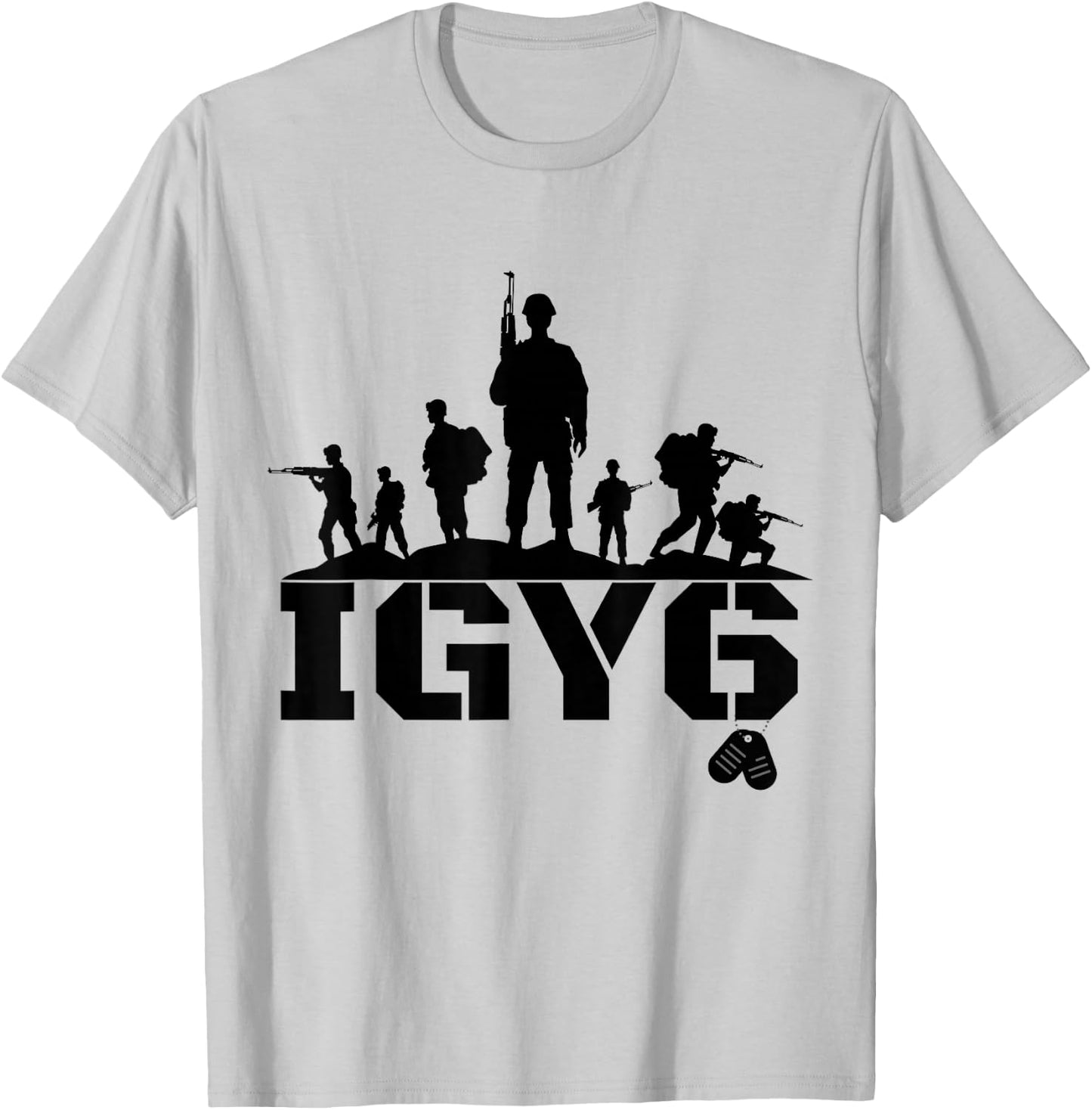 Veteran IGY6, War Vet Soldiers T-Shirt - T-Shirt | Ash