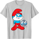 The Smurfs 65th Anniversary Papa Smurf T-Shirt - T-Shirt | Ash