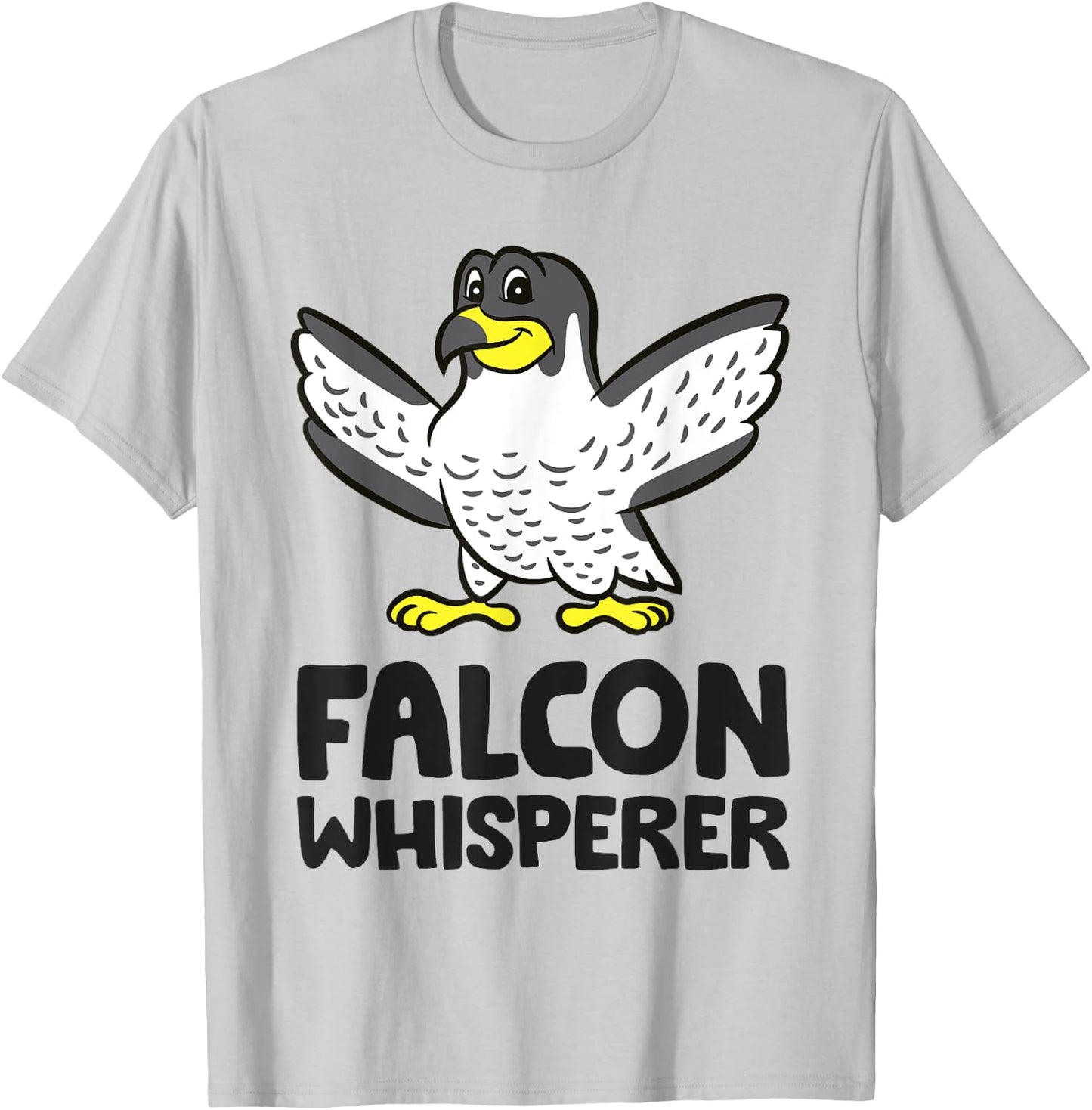 Falcon Whisperer T-Shirt - T-Shirt | Ash