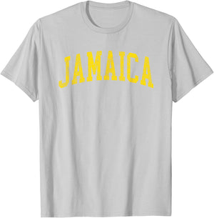 Vintage Jamaica Retro Jamaican Travel Vacation Souvenir T-Shirt - T-Shirt | Ash