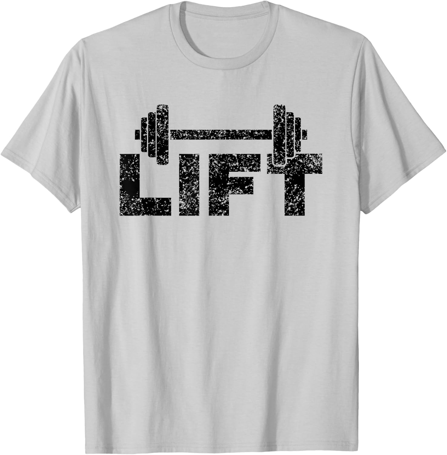 Lift Workout Lifting Weightlifting Gym T-Shirt - T-Shirt | Ash