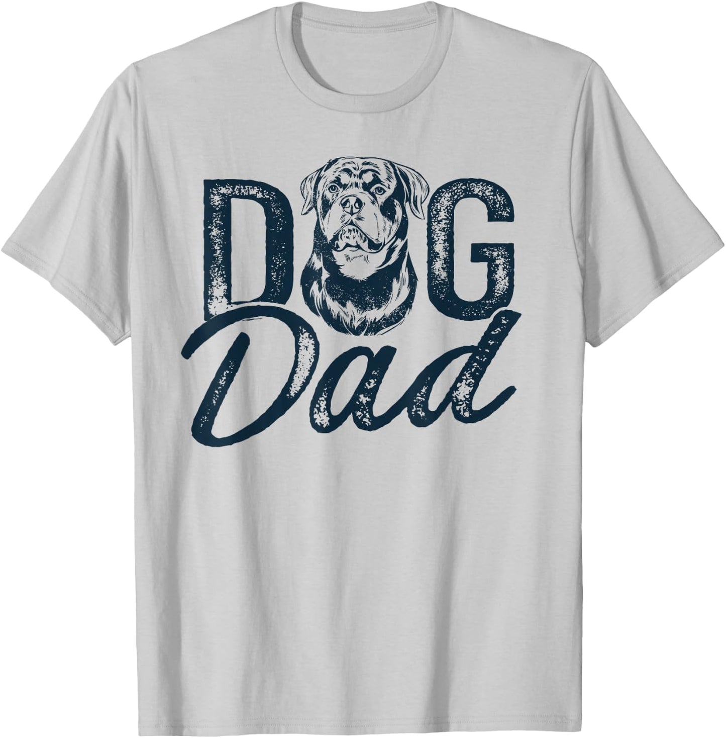 Rottweiler Dog Dad Rottie T-Shirt - T-Shirt | Ash