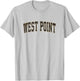West Point New York NY Vintage Athletic Sports T-Shirt - T-Shirt | Ash