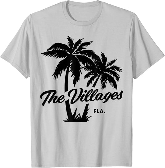 The Villages Florida Retirement Senior Citizen T-Shirt - T-Shirt | Ash