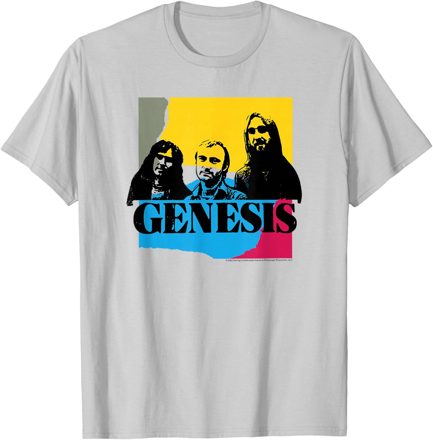 Genesis - Abacab Group T-Shirt - T-Shirt | Ash