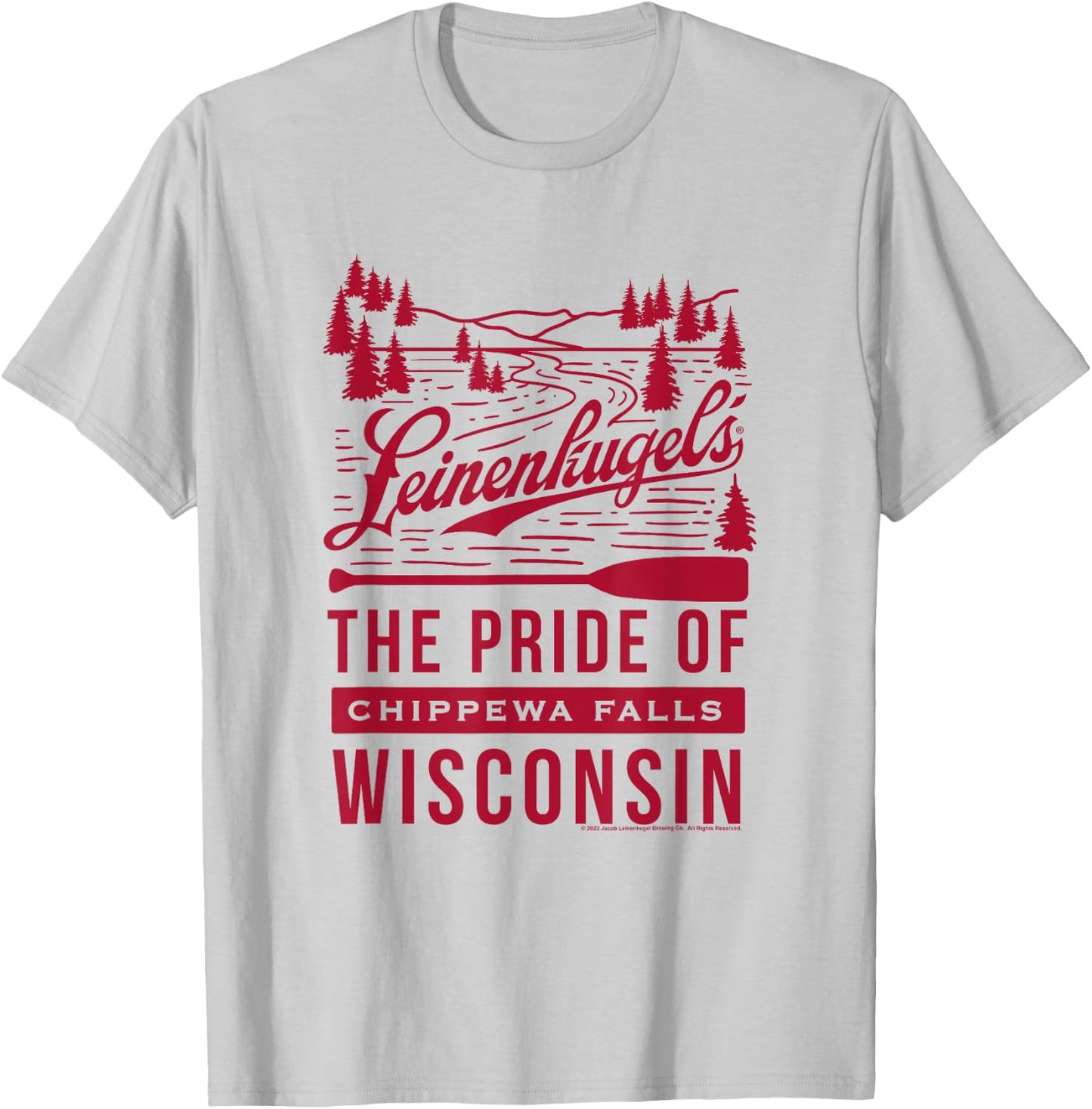 Coors Brewing Company Leinenkugel's The Pride Of Chippewa T-Shirt - T-Shirt | Ash