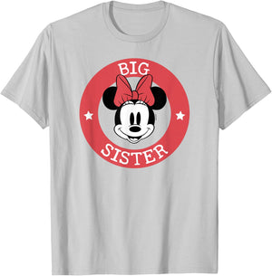 Disney - Minnie Big Sister T-Shirt - T-Shirt | Ash