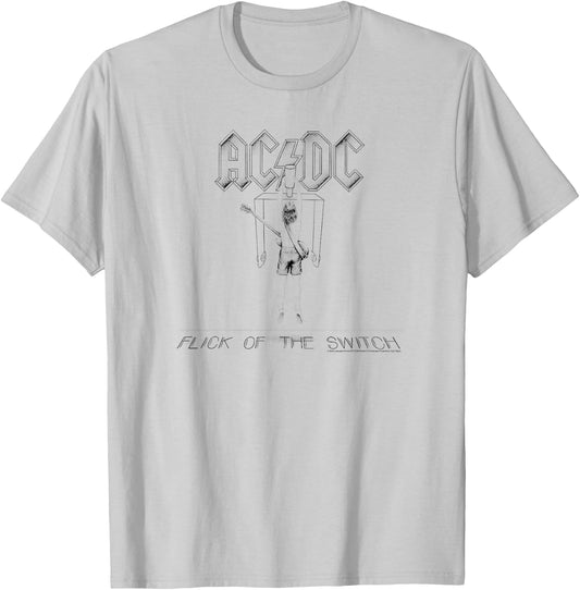 AC/DC - Flick of the Switch T-Shirt - T-Shirt | Ash
