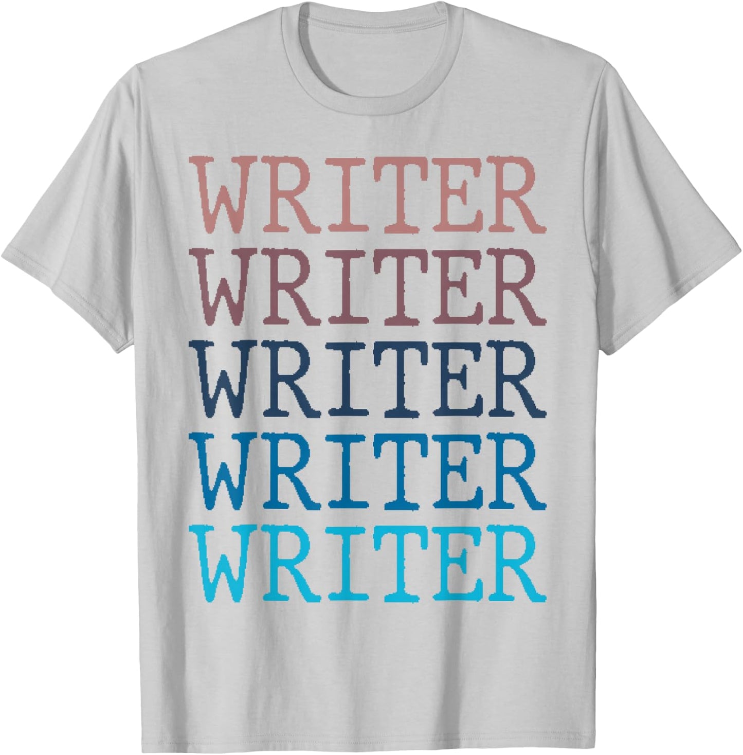 Writer Author Write Writing Job T-Shirt - T-Shirt | Ash