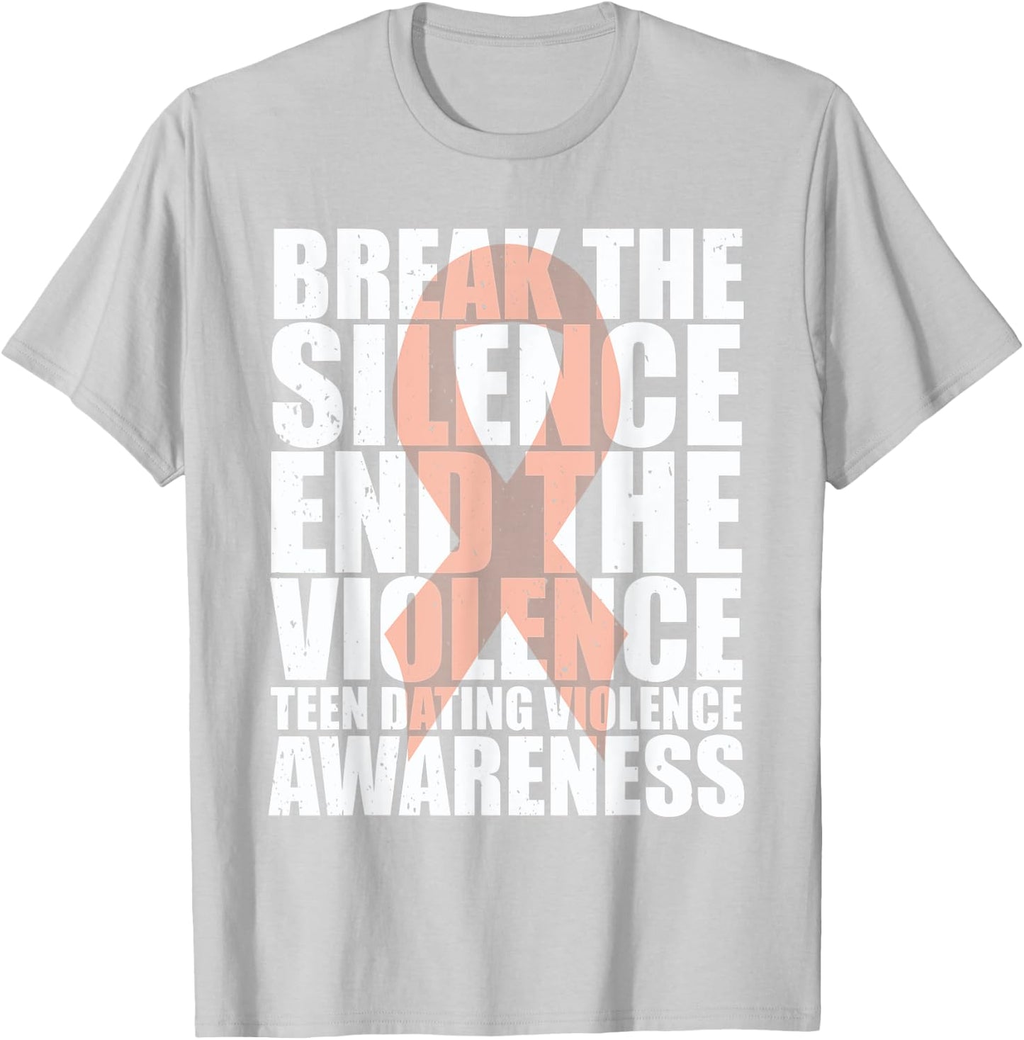 Wear orange teen dating violence Awareness T-Shirt - T-Shirt | Ash