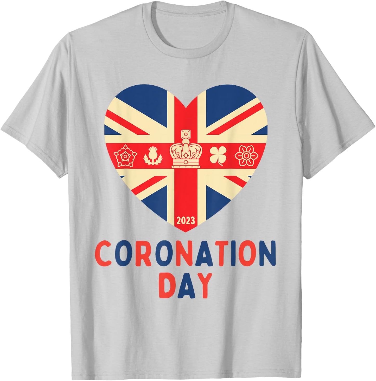 King's Coronation Day 2023 For Kids & Adults T-Shirt - T-Shirt | Ash