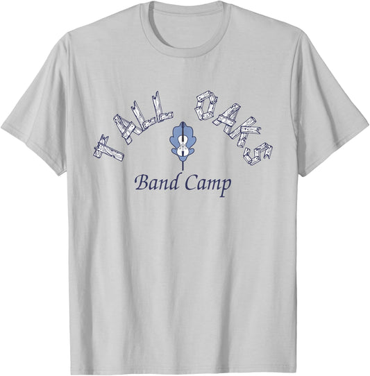 Tall Oaks Band Camp Grunge Vintage T-Shirt - T-Shirt | Ash