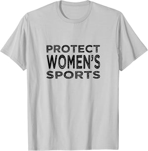 PROTECT WOMEN'S SPORTS Save Title IX High School College T-Shirt - T-Shirt | Ash