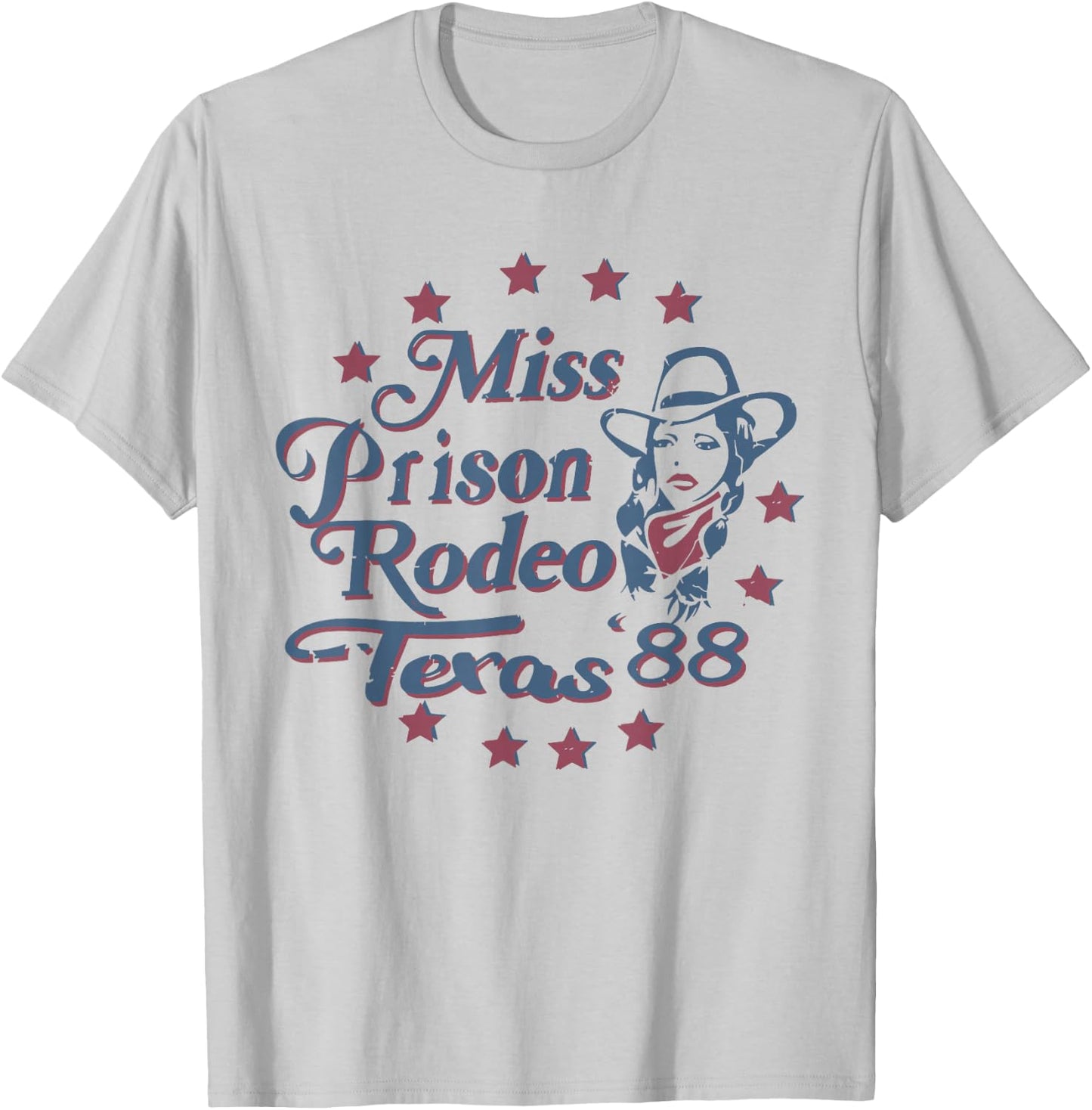 Miss Texas Prison Rodeo Southern Country Music T-Shirt - T-Shirt | Ash