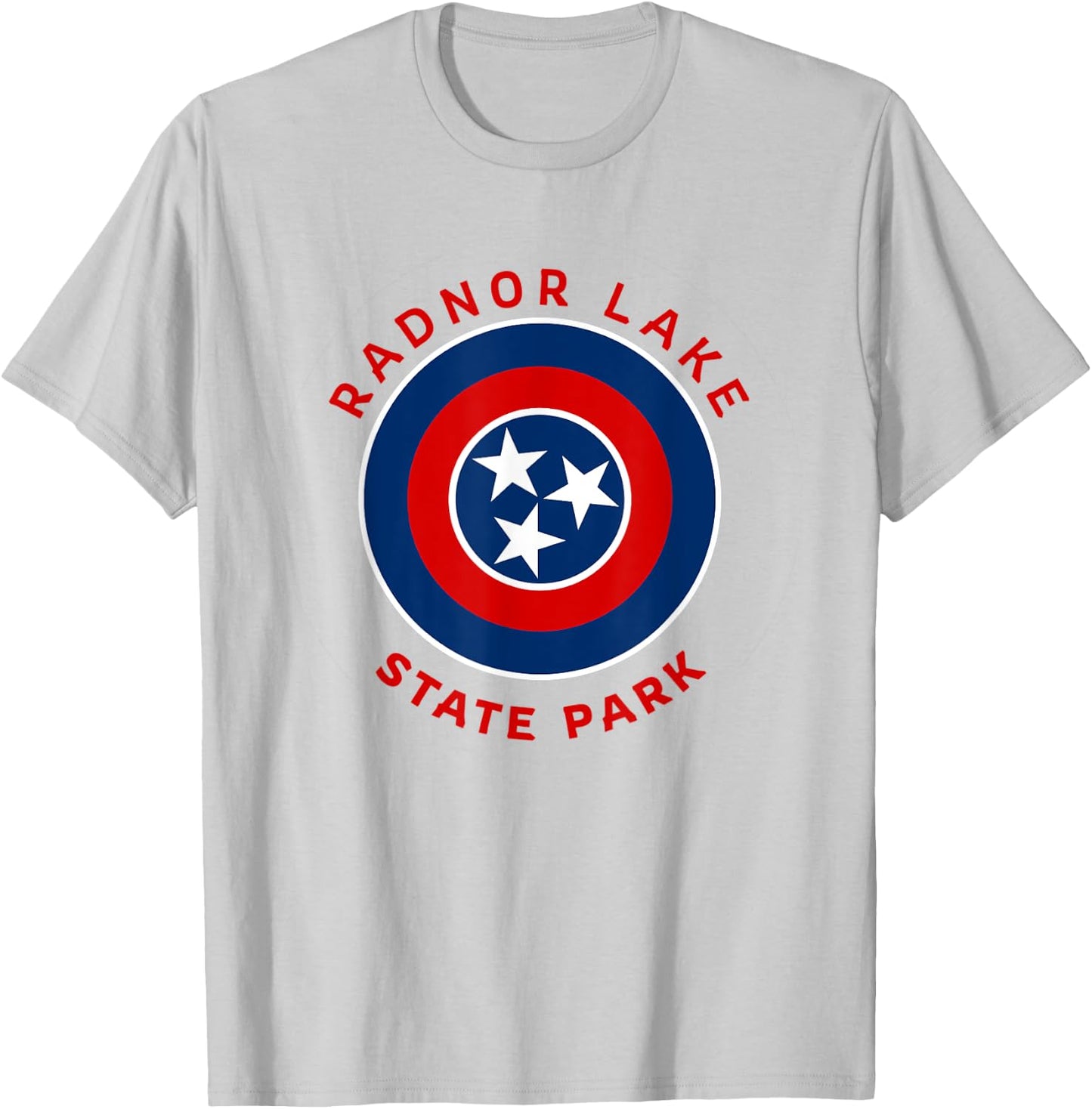 Radnor Lake State Park Tennessee Flag TN Vacation T-Shirt - T-Shirt | Ash
