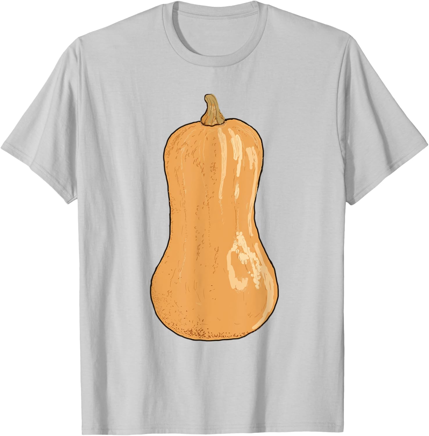 Butternut Squash Halloween Costume Gardening Farming Veggie T-Shirt - T-Shirt | Ash