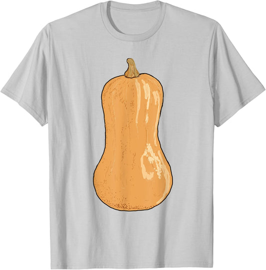 Butternut Squash Halloween Costume Gardening Farming Veggie T-Shirt - T-Shirt | Ash
