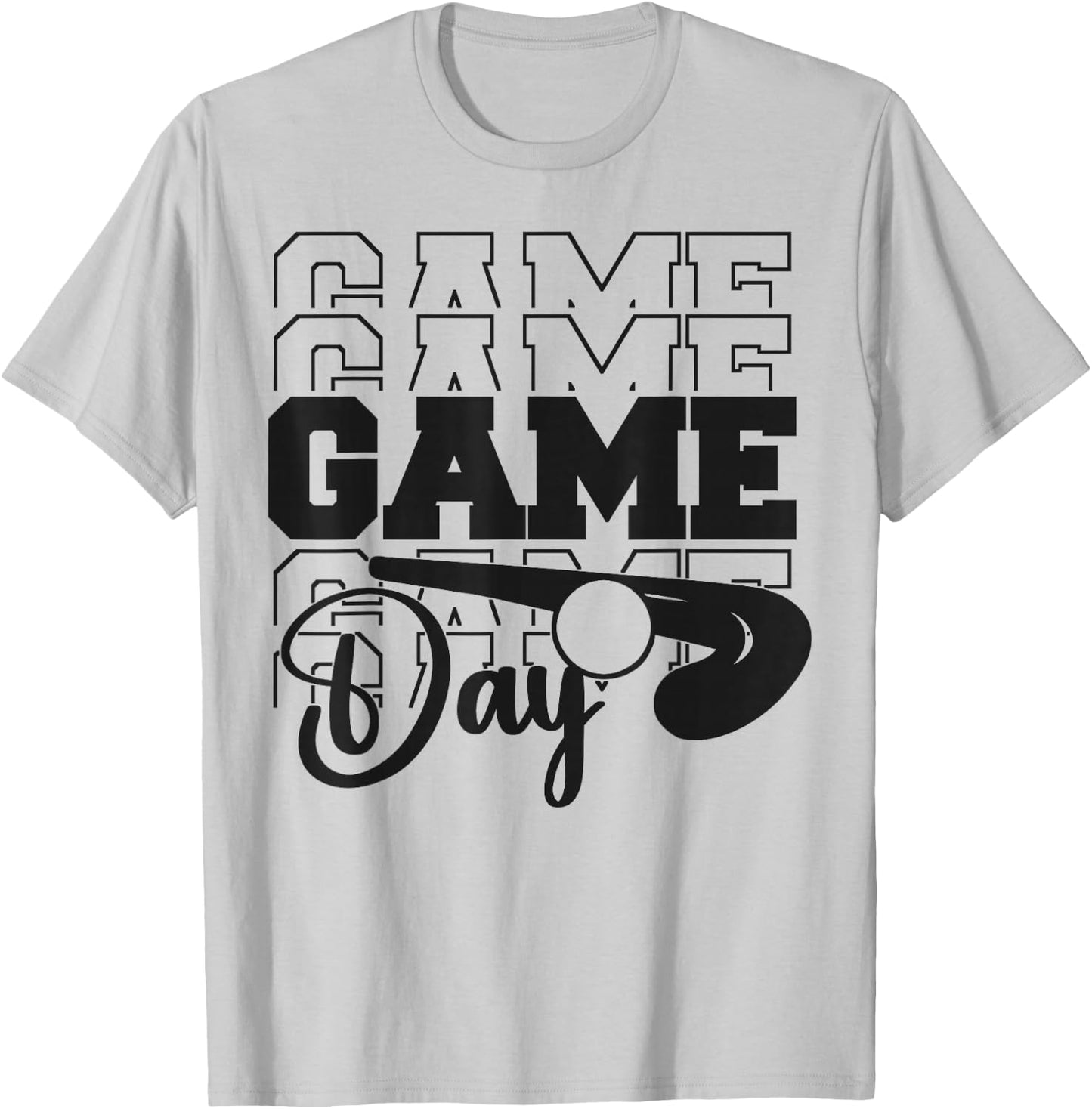 Field Hockey Game Day T-Shirt - T-Shirt | Ash