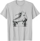 Rollerskates T Shirt 80's Vintage Roller Skates Disco derby T-Shirt - T-Shirt | Ash