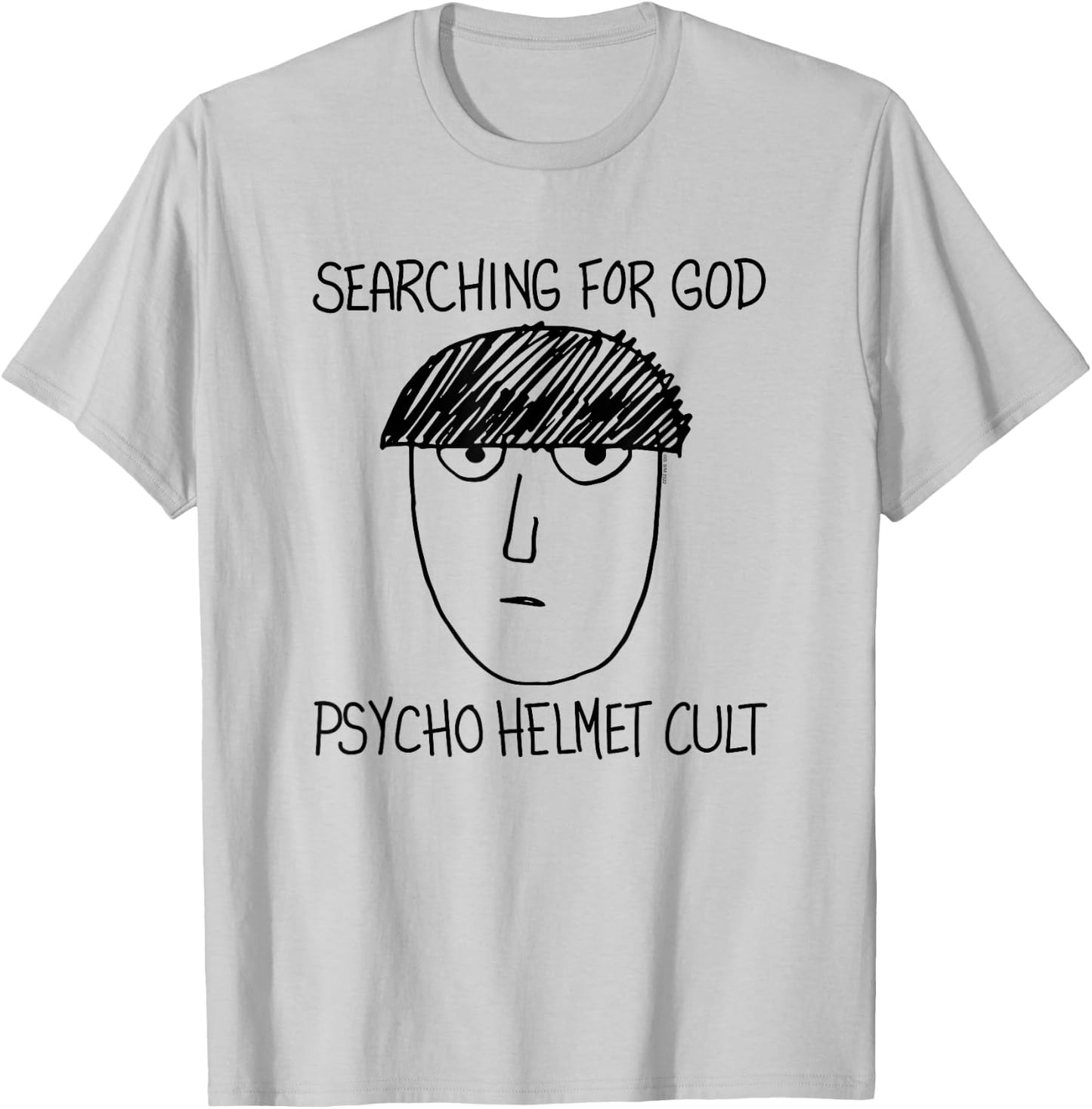 Mob Psycho 100 Helmet Cut T-Shirt - T-Shirt | Ash