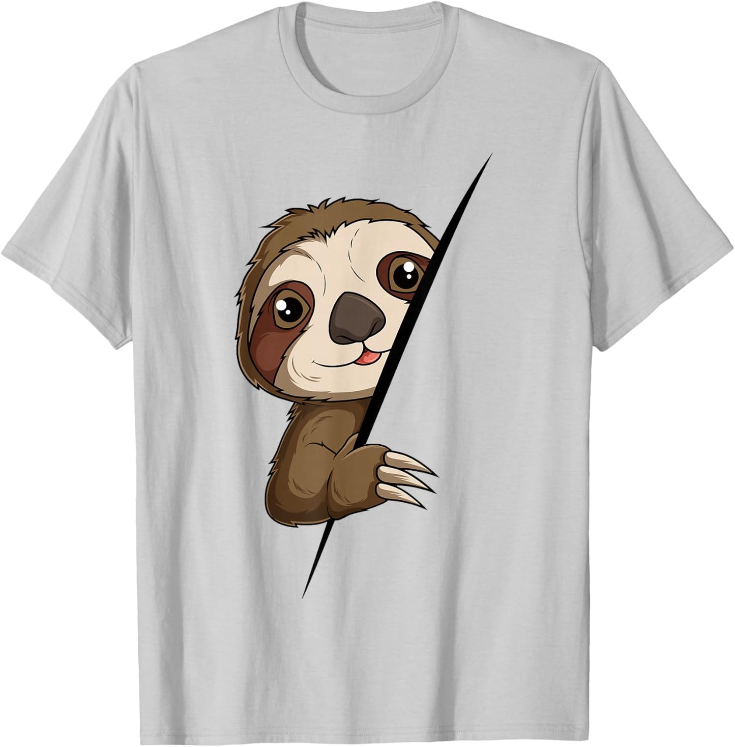 Sloth Children Girls Boys Women T-Shirt - T-Shirt | Ash