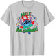 Disney Lilo & Stitch Christmas Mele Kalikimaka! T-Shirt - T-Shirt | Ash