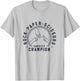 Rock Paper Scissors Champion T-Shirt - T-Shirt | Ash
