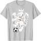 Netherlands Lion Dutch Orange Soccer Fan Men Women Kids T-Shirt - T-Shirt | Ash