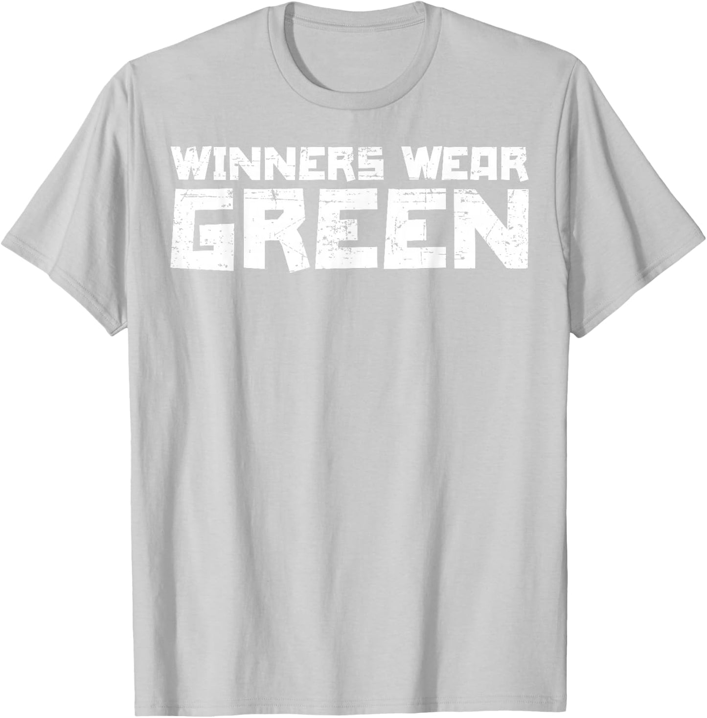 Team Sports Winners Wear Green T-Shirt - T-Shirt | Ash