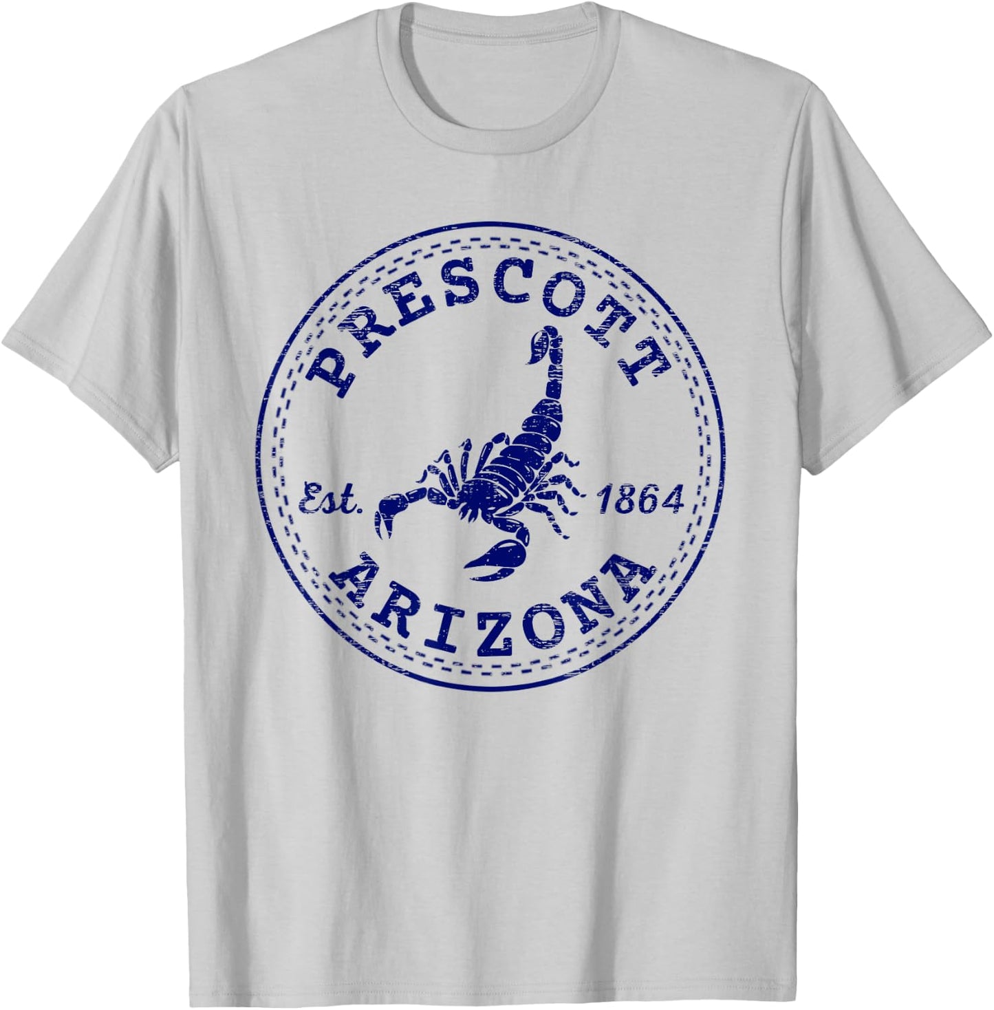 Prescott Arizona Vintage T-Shirt - T-Shirt | Ash