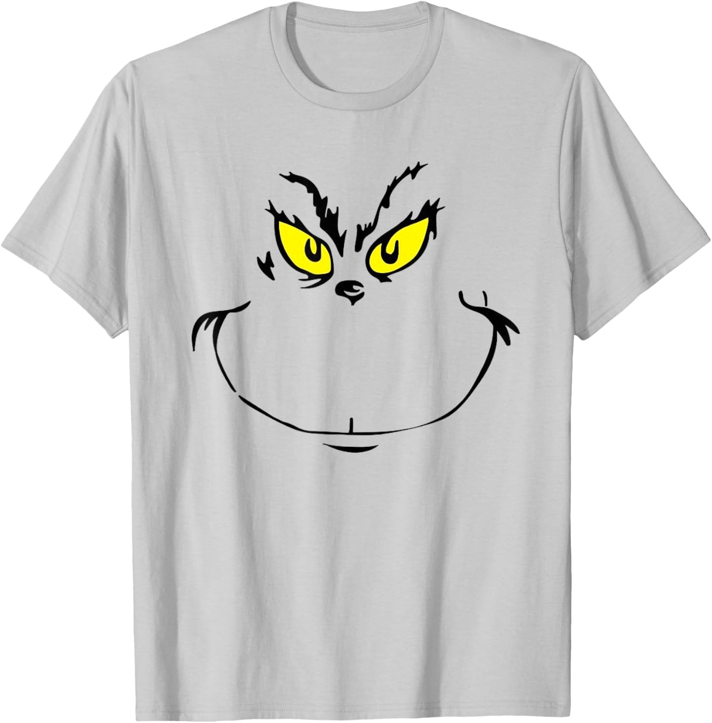 Funny Christmas Troll Face Holiday T-Shirt - T-Shirt | Ash