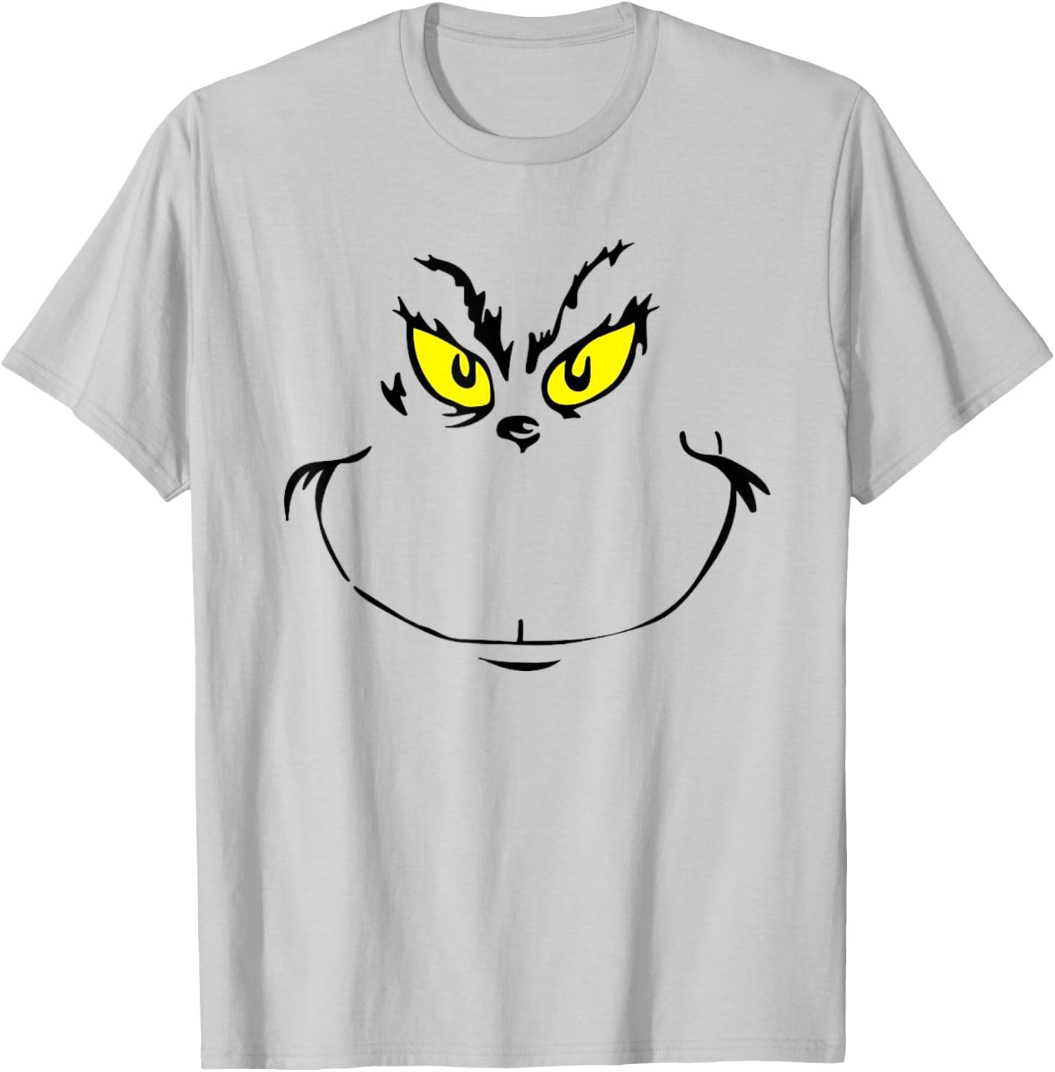 Funny Christmas Troll Face Holiday T-Shirt - T-Shirt | Ash