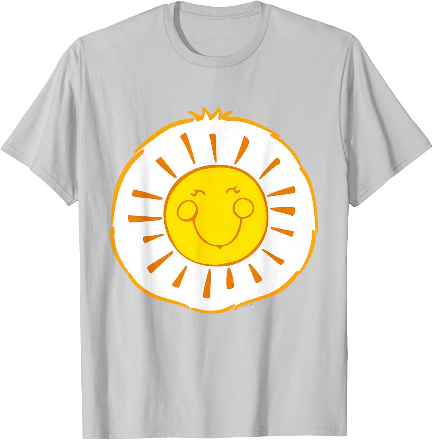 Care Bears Funshine Belly Halloween Costume T-Shirt - T-Shirt | Ash