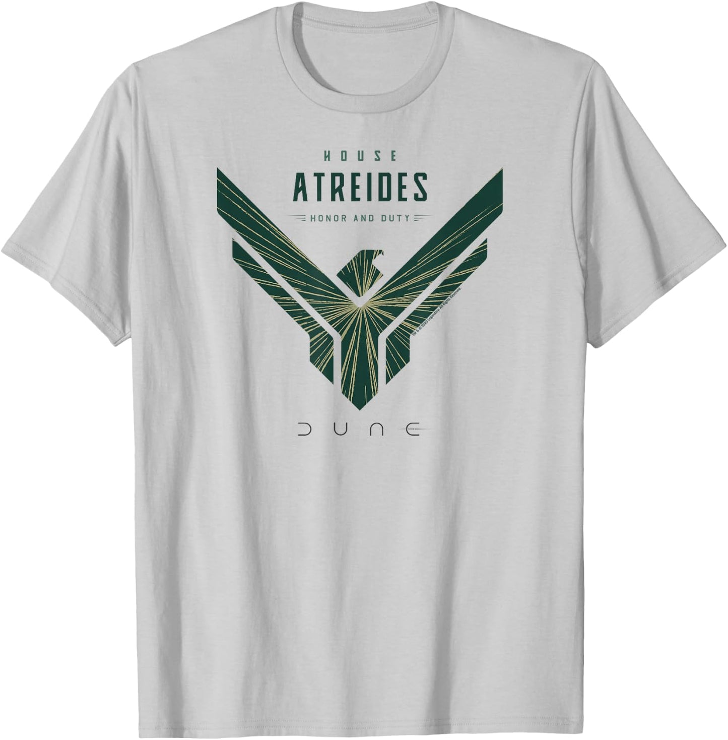 Dune House Atreidas T-Shirt - T-Shirt | Ash
