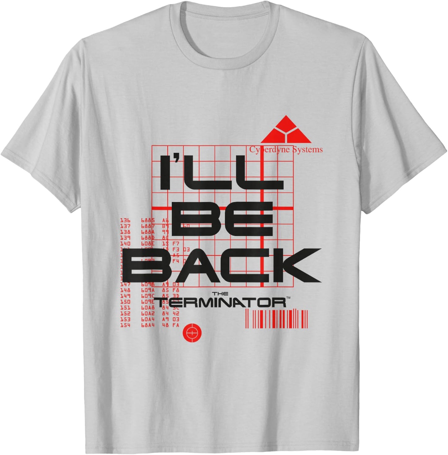 Terminator I'll Be Back T-Shirt - T-Shirt | Ash