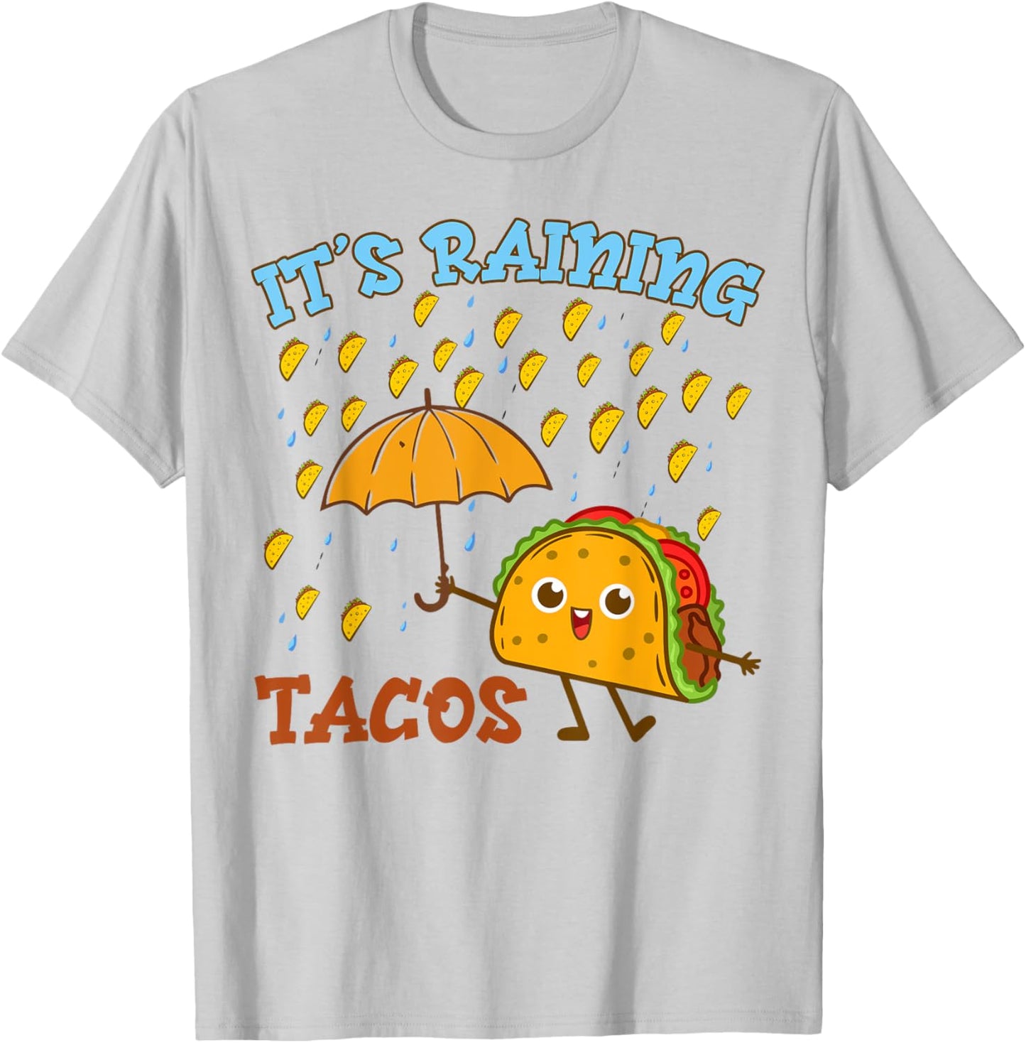 Its Raining Tacos Cinco De Mayo Funny Mexican Boy Toddler T-Shirt - T-Shirt | Ash