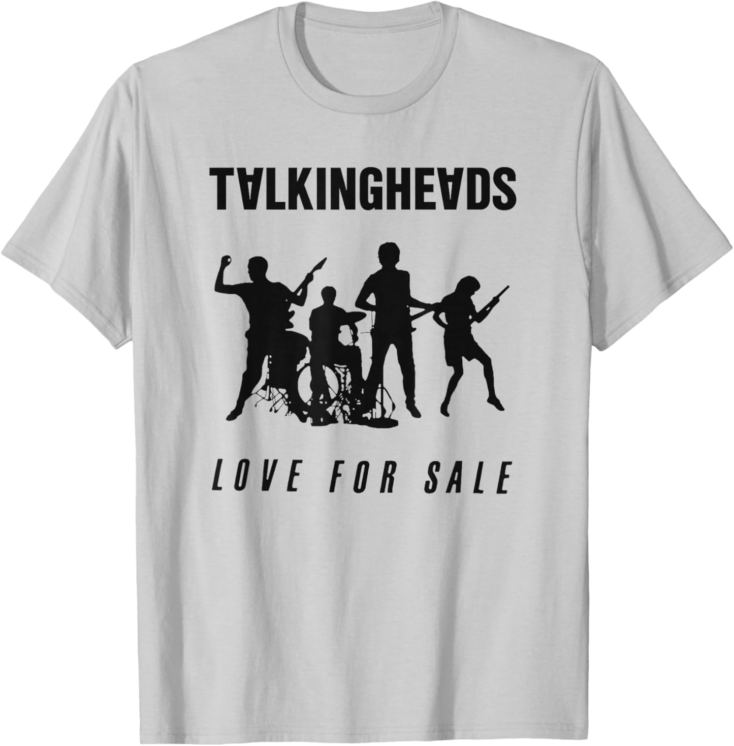 Talking Heads Love For Sale T-Shirt - T-Shirt | Ash