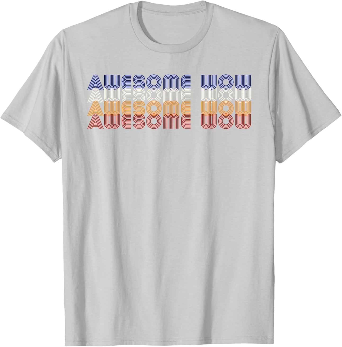 Awesome Vintage Retro Cute Wow Funny King Musical T-Shirt - T-Shirt | Ash