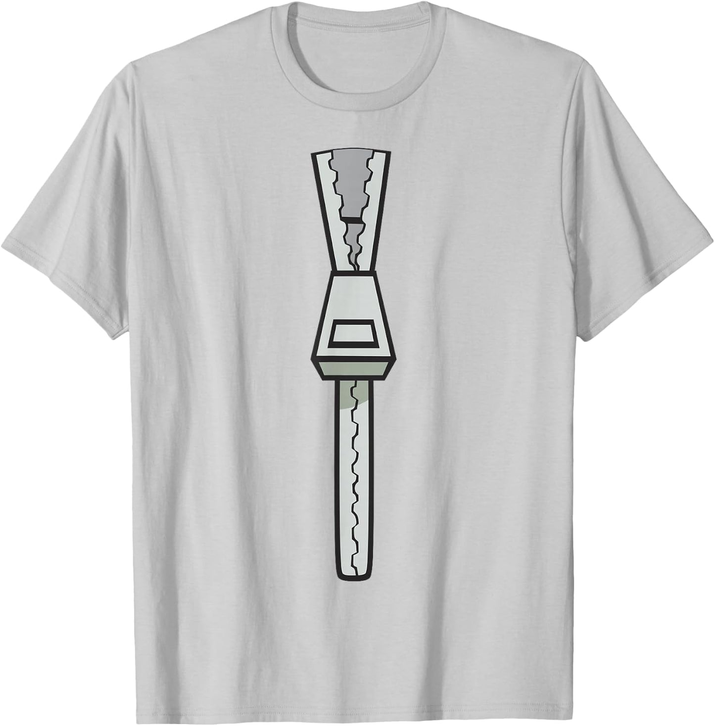 Invader Zim Halloween Gir Zipper Costume T-Shirt - T-Shirt | Ash