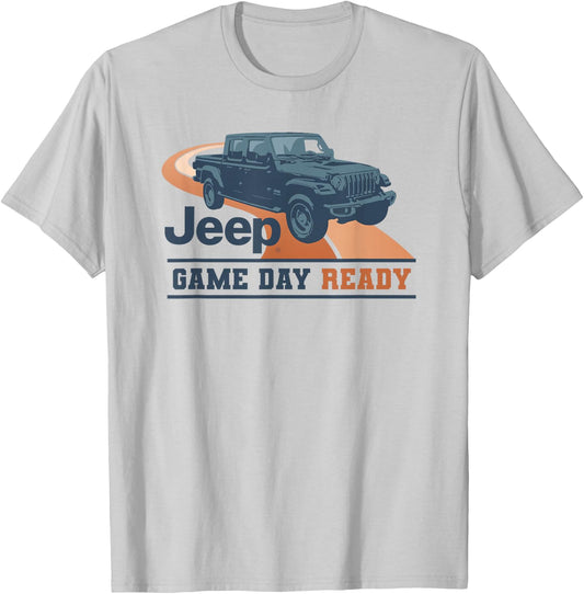 Jeep Game Day Ready T-Shirt - T-Shirt | Ash